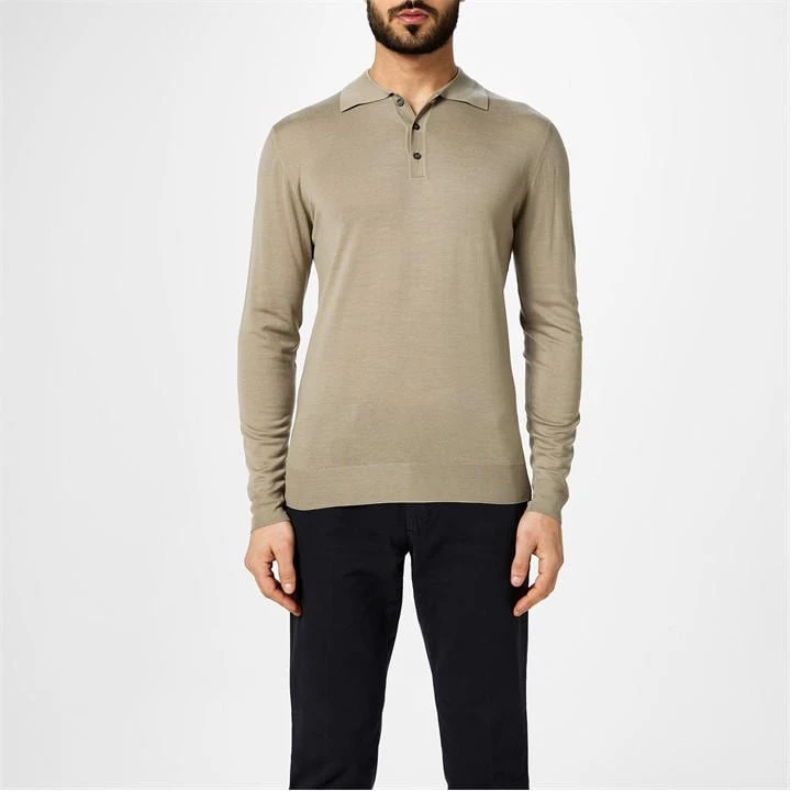Pevaron Long Sleeve Polo Shirt 3 Pevaron Long Sleeve Polo Shirt
