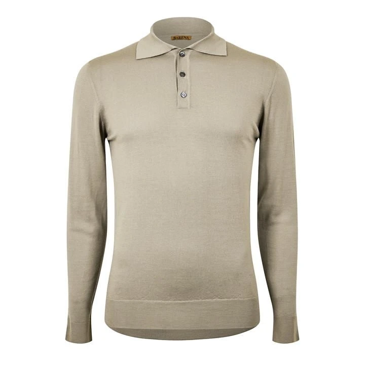 Pevaron Long Sleeve Polo Shirt 7 Pevaron Long Sleeve Polo Shirt - Image 5