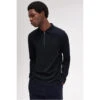 Fred Perry Waffle Quarter Zip Polo 2 Fred Perry Waffle Quarter Zip Polo -House Of Fraser Shop 54833318 l