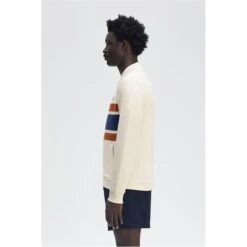 Fred Perry Panelled Full Zip Sweatshirt -House Of Fraser Shop 55012601 l a3