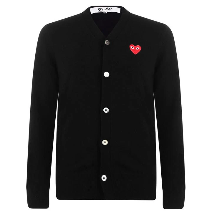 Comme Des Garçons Play Peeping Heart Cardigan 3 Comme Des Garçons Play Peeping Heart Cardigan