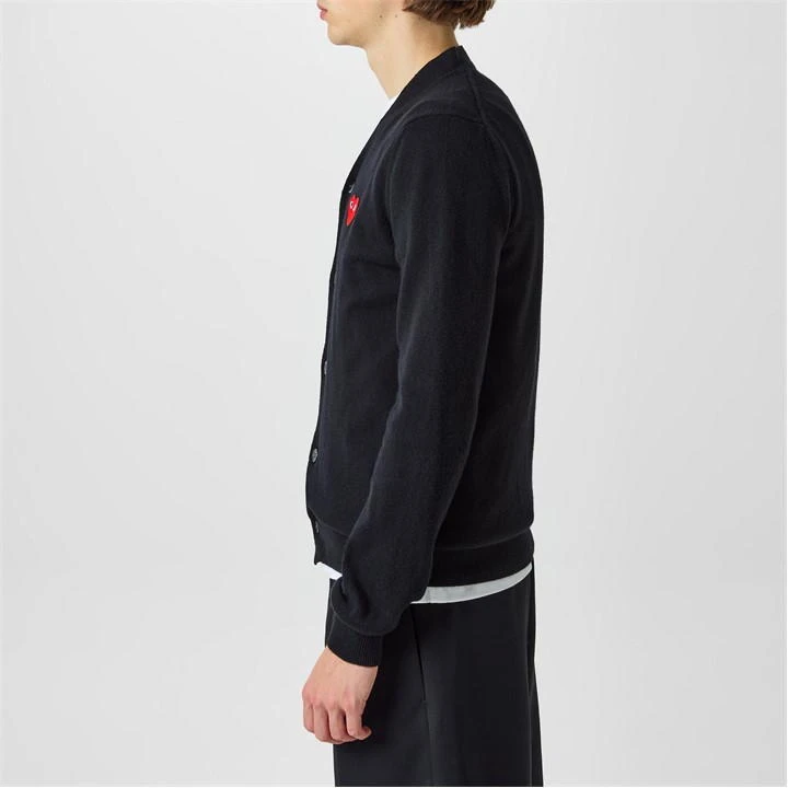Comme Des Garçons Play Peeping Heart Cardigan 7 Comme Des Garçons Play Peeping Heart Cardigan - Image 5