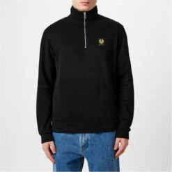 BELSTAFF Quarter Zip Sweatshirt -House Of Fraser Shop 55941303 l a2