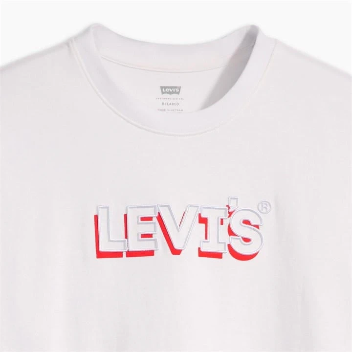 Levis Emblem Headline T Shirt 9 Levis Emblem Headline T Shirt - Image 7
