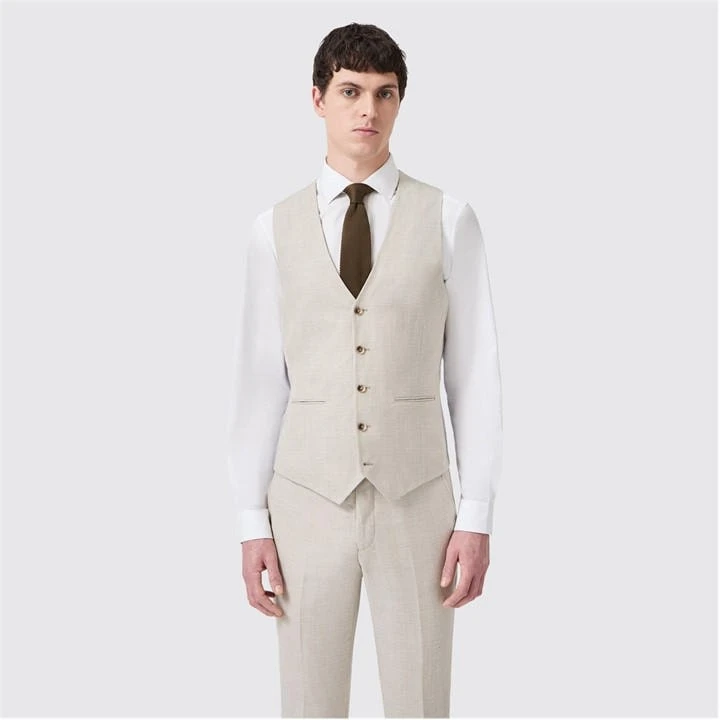 Beckford Slim Fit Check Waistcoat 3 Beckford Slim Fit Check Waistcoat