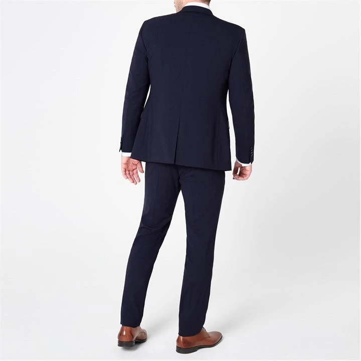 Kilburn Navy Slim Fit Waistcoat - Italian Fabric 6 Kilburn Navy Slim Fit Waistcoat - Italian Fabric - Image 4