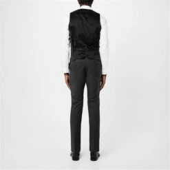 Kilburn Charcoal Slim Fit Waistcoat - Italian Fabric -House Of Fraser Shop 56060302 l a3