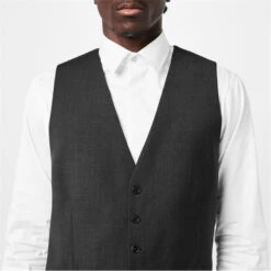 Kilburn Charcoal Slim Fit Waistcoat - Italian Fabric -House Of Fraser Shop 56060302 l a4