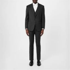 Kilburn Charcoal Slim Fit Waistcoat - Italian Fabric -House Of Fraser Shop 56060302 l a6