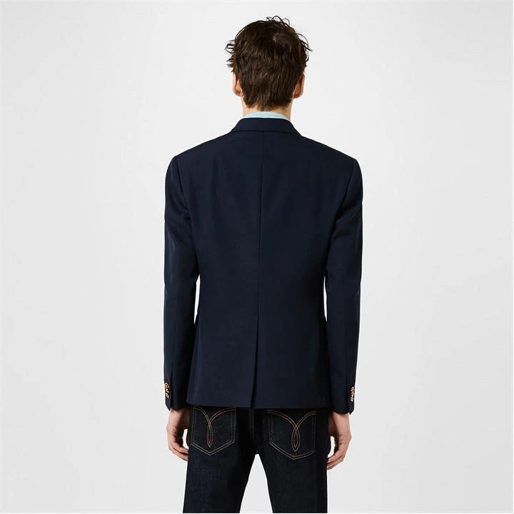 Versace Logo Plaque Blazer 6 Versace Logo Plaque Blazer - Image 4