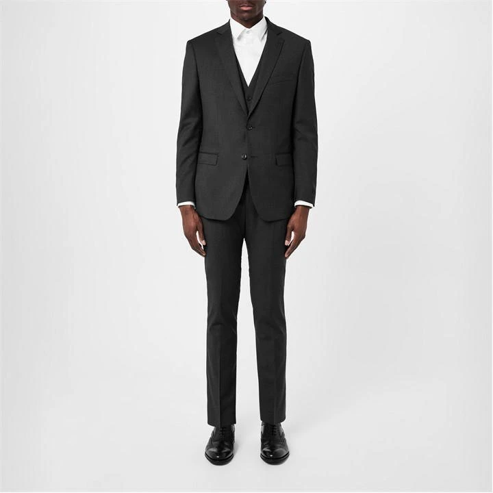 Kilburn Charcoal Slim Fit Suit Trousers 5 Kilburn Charcoal Slim Fit Suit Trousers - Image 3