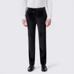 Sylvester Slim Fit Velvet Tux Trouser