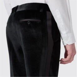 Sylvester Slim Fit Velvet Tux Trouser -House Of Fraser Shop 57905303 l a4