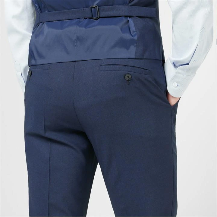 Wilder Navy Tailored Fit Suit Trousers 7 Wilder Navy Tailored Fit Suit Trousers - Image 5