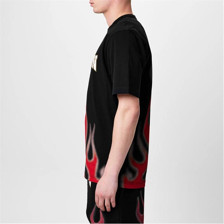 Flames T-Shirt 4 Flames T-Shirt - Image 2