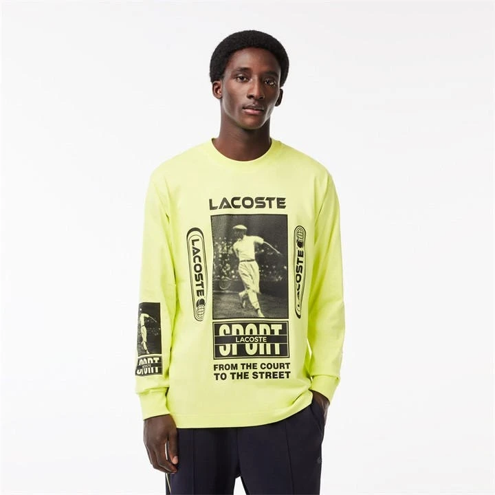 Lacoste Long Sleeve Training T-Shirt 3 Lacoste Long Sleeve Training T-Shirt