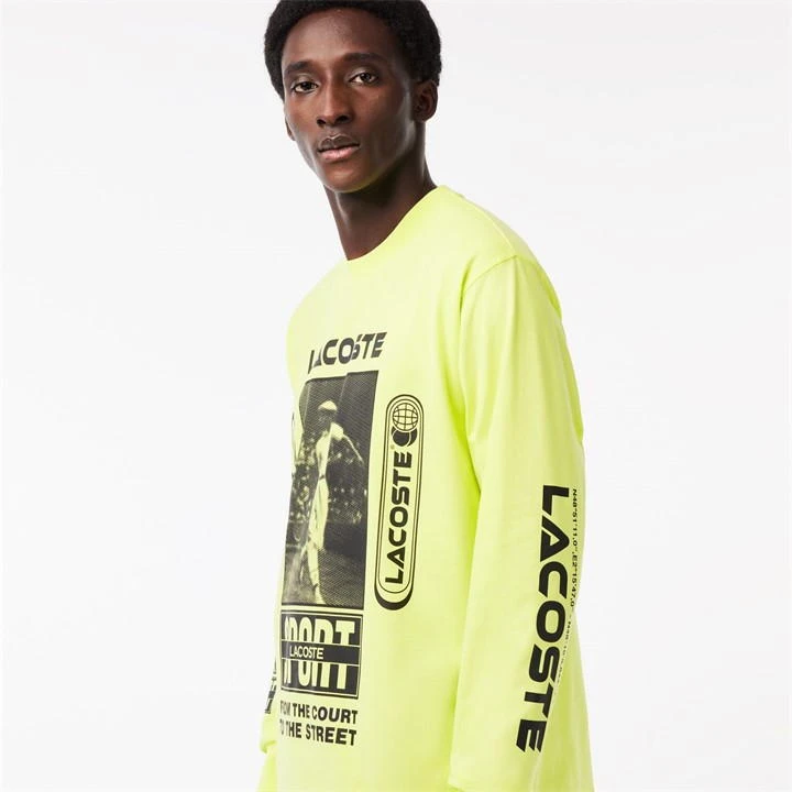 Lacoste Long Sleeve Training T-Shirt 4 Lacoste Long Sleeve Training T-Shirt - Image 2