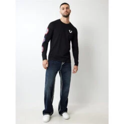 True Religion Pop Hs Ls Tee Sn99 8 True Religion Pop Hs Ls Tee Sn99 -House Of Fraser Shop 58707103 l a3