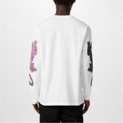 Maharishi Dual Panther Long Sleeve T-Shirt 11 Maharishi Dual Panther Long Sleeve T-Shirt -House Of Fraser Shop 58757801 l a2