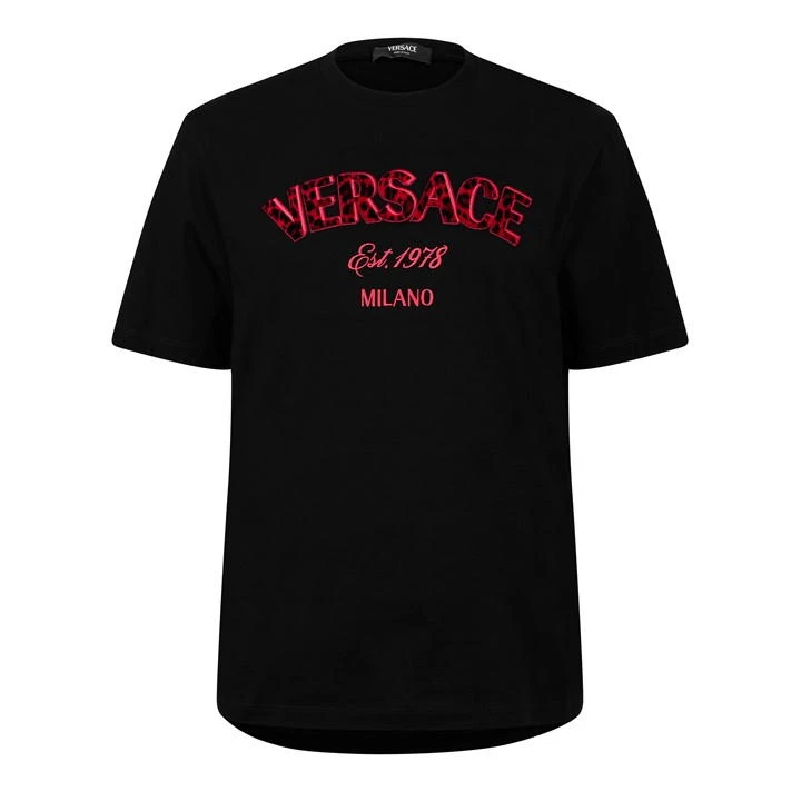 Versace Embroidered Logo T-Shirt 3 Versace Embroidered Logo T-Shirt