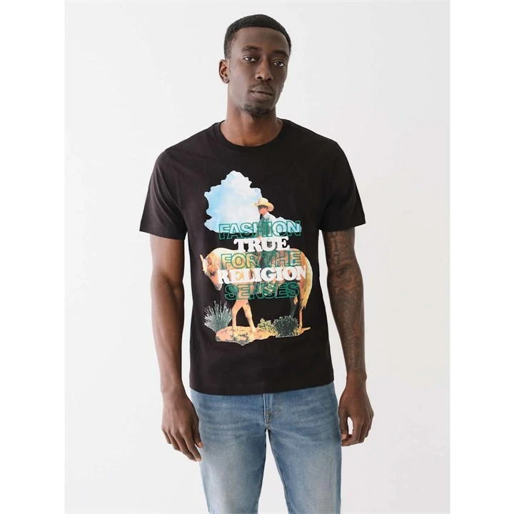 True Religion Embroidered Cowboy Shirt Mens 3 True Religion Embroidered Cowboy Shirt Mens