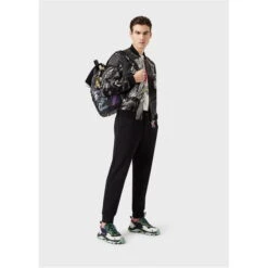 Emporio Armani Race Graphic T-Shirt 13 Emporio Armani Race Graphic T-Shirt -House Of Fraser Shop 59360901 l a3