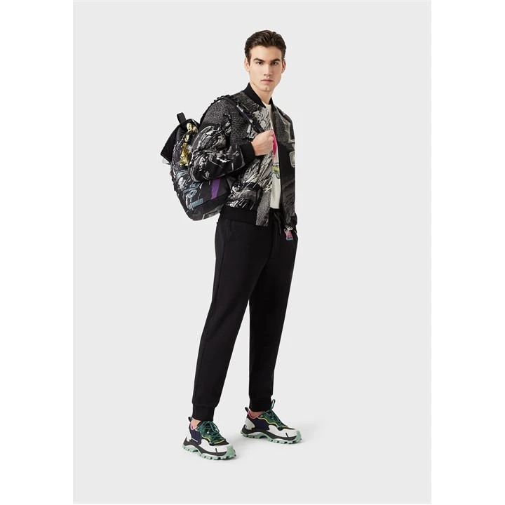 Emporio Armani Race Graphic T-Shirt 6 Emporio Armani Race Graphic T-Shirt - Image 4