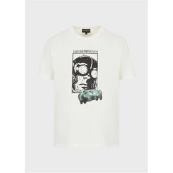 Emporio Armani Race Graphic T-Shirt 14 Emporio Armani Race Graphic T-Shirt -House Of Fraser Shop 59360918 l