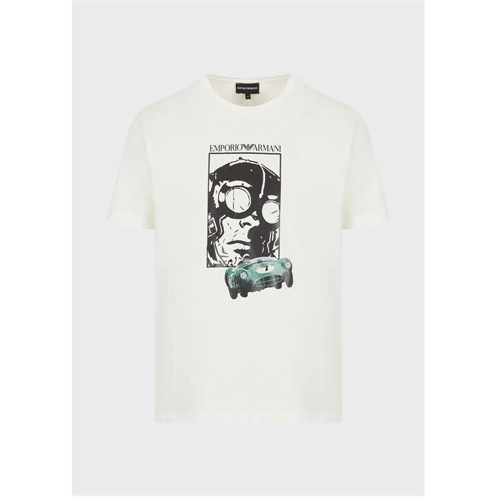 Emporio Armani Race Graphic T-Shirt 7 Emporio Armani Race Graphic T-Shirt - Image 5