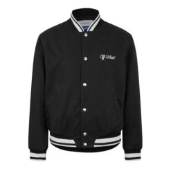 Off-White Script Varsity Jacket