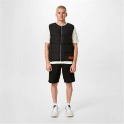 Logo Nylon Padded Vest -House Of Fraser Shop 60055203 l a3