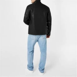 Men's Faux Leather Jacket 11 Men's Faux Leather Jacket -House Of Fraser Shop 60088303 l a3