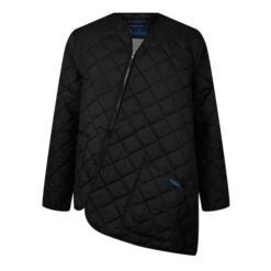 Asymmetrical Quilted Jacket