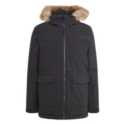 ADIDAS Hooded Fur Parka Mens