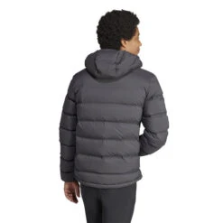ADIDAS Helionic Stretch Hooded Down Jacket Mens 10 ADIDAS Helionic Stretch Hooded Down Jacket Mens -House Of Fraser Shop 60245103 l a2