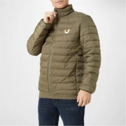 True Religion Horseshoe Puffer Jacket 11 True Religion Horseshoe Puffer Jacket -House Of Fraser Shop 60790815 l a3