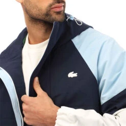 Lacoste Heritage Water-Resistant Colourblock Jacket -House Of Fraser Shop 60919218 l a4
