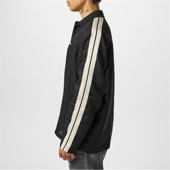 Palm Angels Linen Tracksuit Shirt 4 Palm Angels Linen Tracksuit Shirt - Image 2