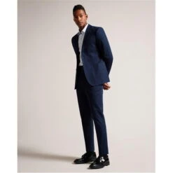 Ted Baker Shakerj Slim Fit Cotton Linen Jacket 9 Ted Baker Shakerj Slim Fit Cotton Linen Jacket -House Of Fraser Shop 61467518 l a3