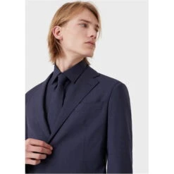 Emporio Armani 2 Button Blazer 12 Emporio Armani 2 Button Blazer -House Of Fraser Shop 61474718 l a4