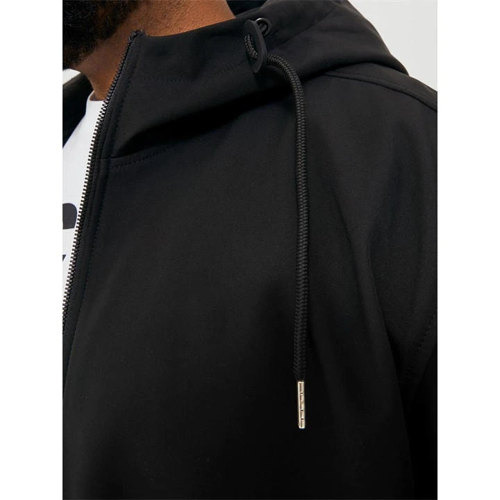 Softshell Hooded Jacket Mens Plus Size 8 Softshell Hooded Jacket Mens Plus Size - Image 6