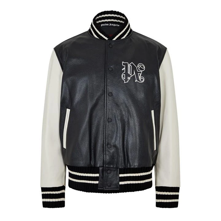Palm Angels Monogram Classic Varsity Jacket 3 Palm Angels Monogram Classic Varsity Jacket