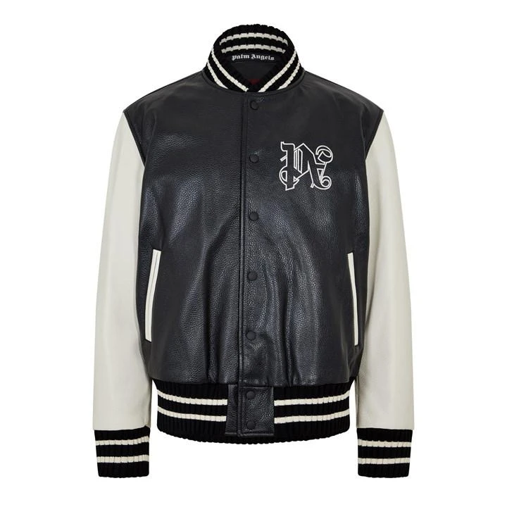 Palm Angels Monogram Classic Varsity Jacket 9 Palm Angels Monogram Classic Varsity Jacket - Image 7