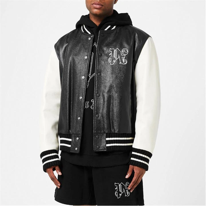 Palm Angels Monogram Classic Varsity Jacket 5 Palm Angels Monogram Classic Varsity Jacket - Image 3