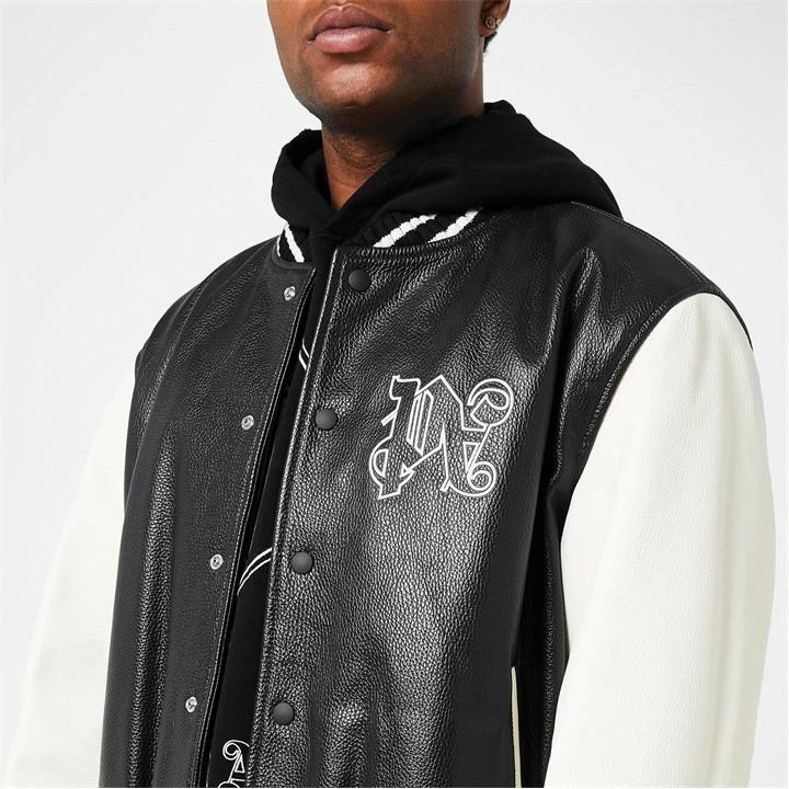 Palm Angels Monogram Classic Varsity Jacket 7 Palm Angels Monogram Classic Varsity Jacket - Image 5
