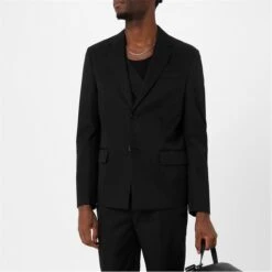 Off-White Ow Embroidered Blazer