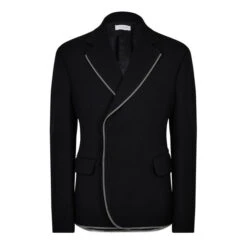 Off-White Japwool Round Double Blazer