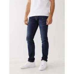True Religion Rocco Big T Skinny Jeans Mens