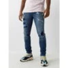True Religion Tony Skinny Fit Ripped Jeans Mens 1 True Religion Tony Skinny Fit Ripped Jeans Mens -House Of Fraser Shop 64084418 l