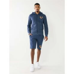 True Religion Logo Zip Hoodie Mens 9 True Religion Logo Zip Hoodie Mens -House Of Fraser Shop 64212218 l a3